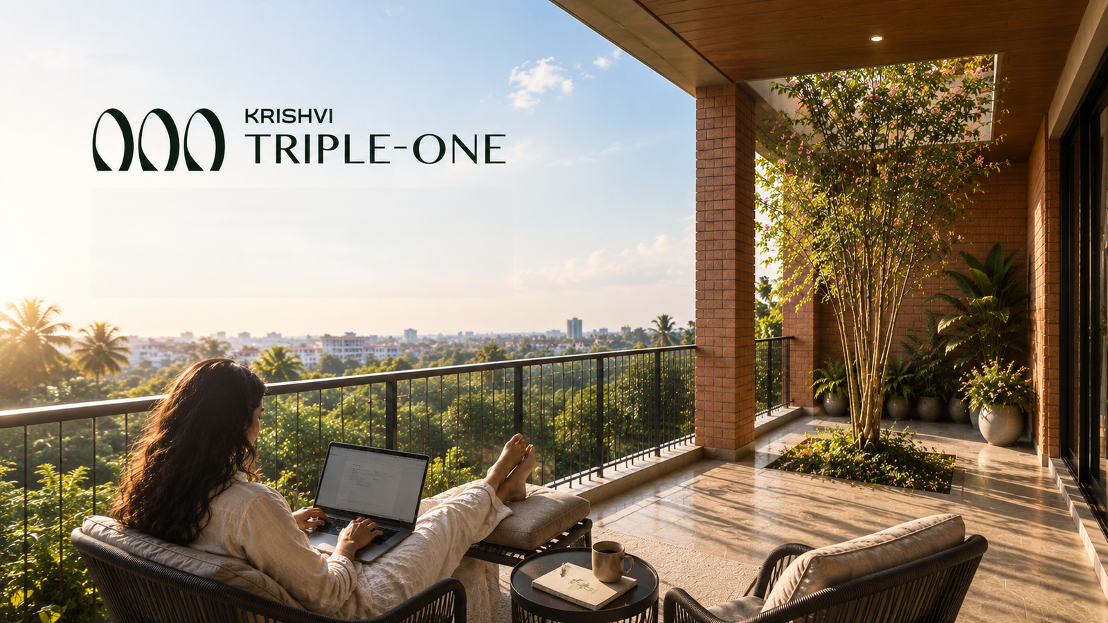 Krishvi Triple One launch banner